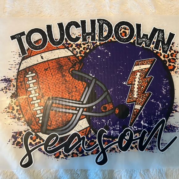 DTF ready to press HOT peel - Picture 1 of 2